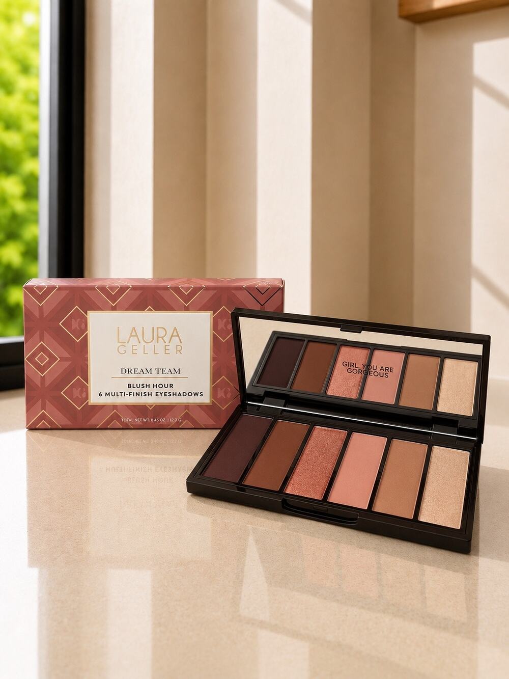Laura Geller Dream Team Blush Hour 6 Multi-Finish Eyeshadow Palette